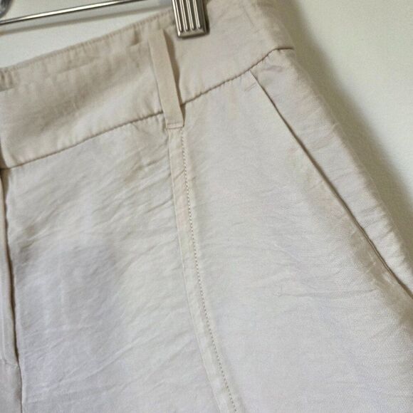EUC LIKE NEW H&M CREAM CARGO STRAIGHT PANTS SIZE 10 / M WOMENS - Picture 5 of 14